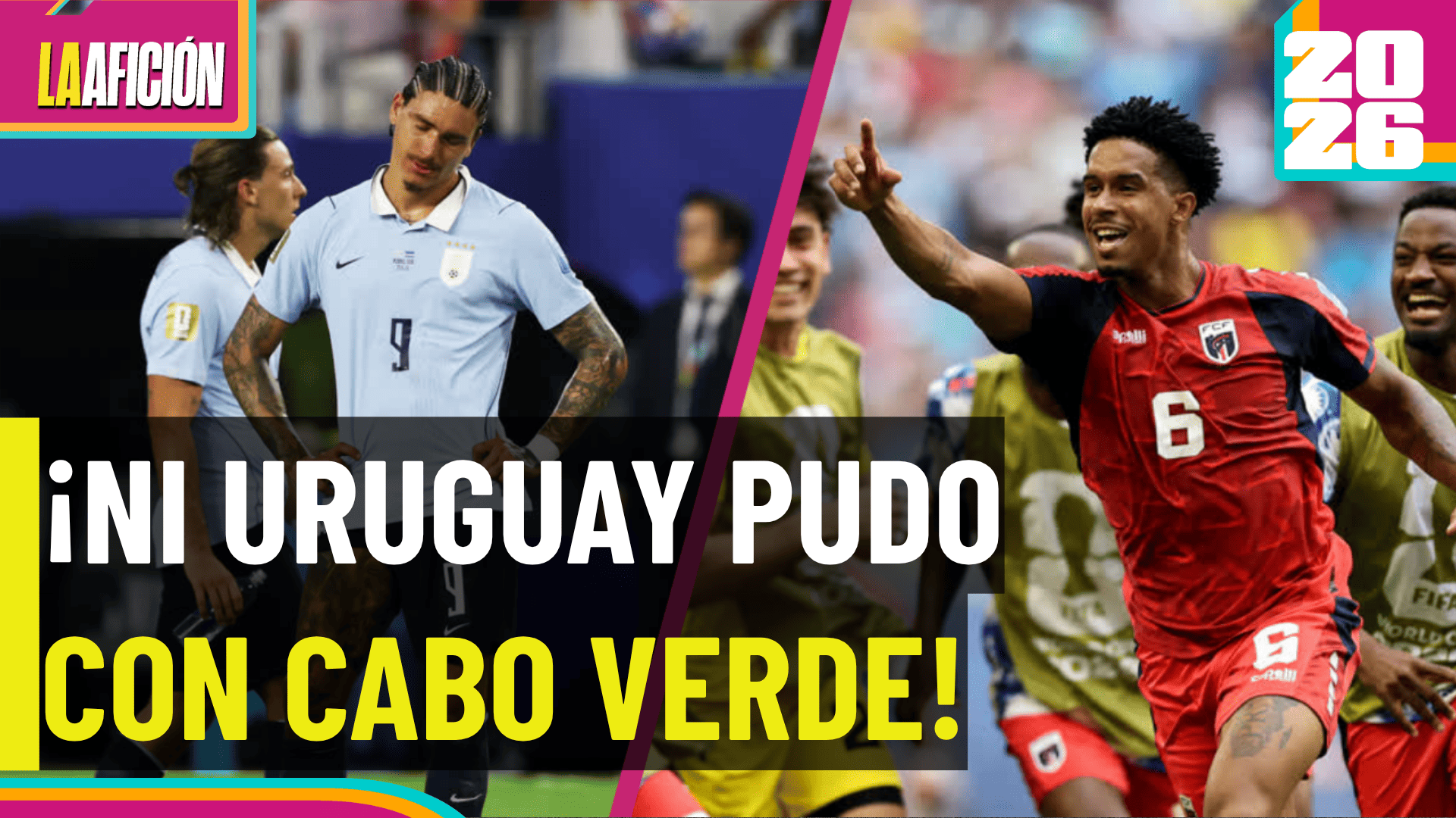 ¡Papelón de Uruguay! Error de Muslera y empate ante Cabo Verde en el Mundial 2026