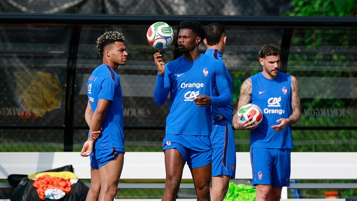Tchouaméni no entrena con Francia previo al partido ante Irak (AFP)