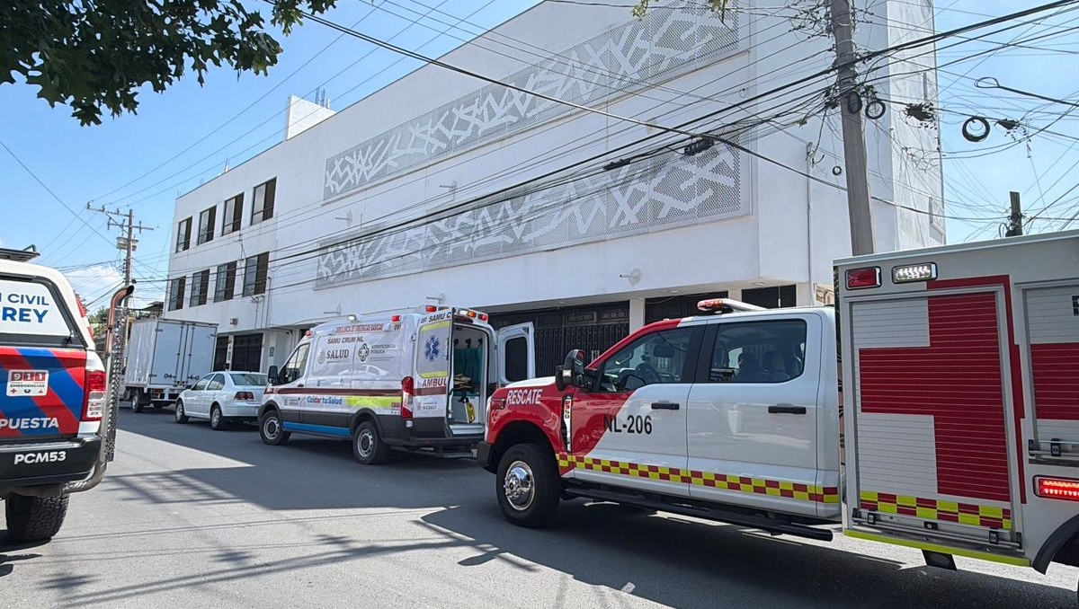 El accidente se dio en una empresa ubicada en la colonia Buenos Aires. Foto: Miranda Arias