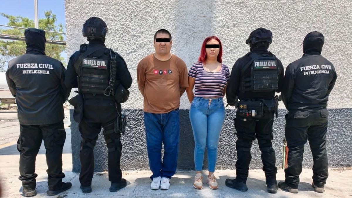 Los dos adultos fueron puestos a disposición del Ministerio Público federal | Especial