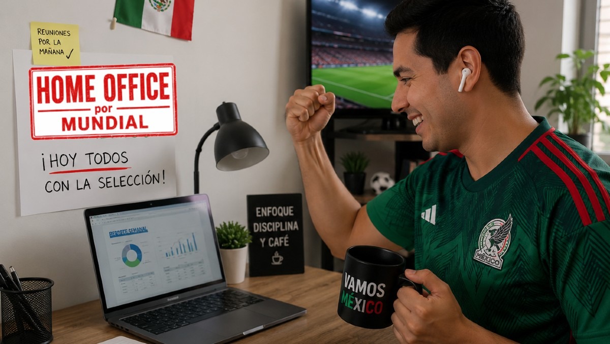 Algunos mexicanos podrán trabajar a distancia durante el mundial 2026 | IA Discover