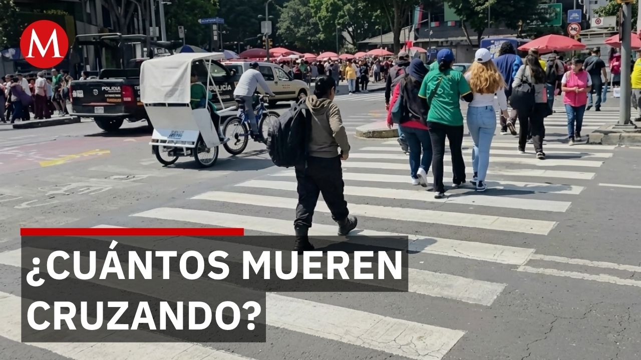 CdMx invierte en infraestructura, pero el 70% de cruceros sigue siendo mortal para peatones