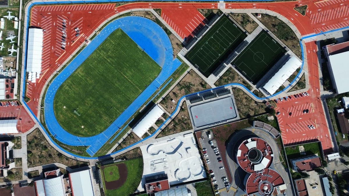 Ciudad Deportiva de Alto Rendimiento en Pachuca. (Jorge Sánchez)