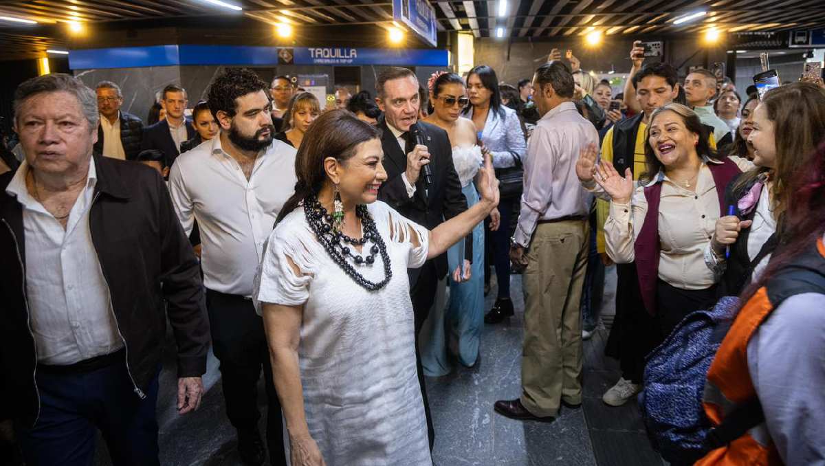 Clara Brugada afirma que el mantenimiento del Metro continuará aún cuando finalice el Mundial. | Foto: Especial