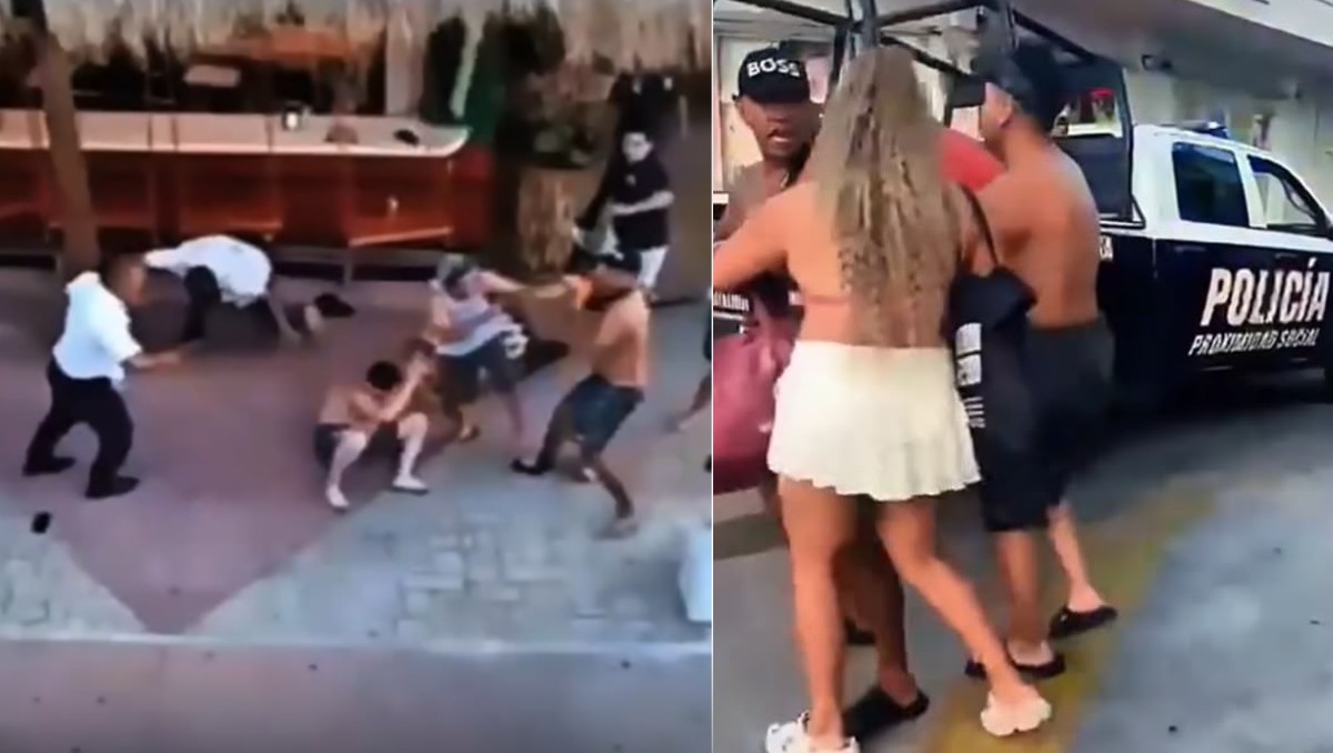 Una discusión a las afueras de un restaurante desencadenó riña que dejó dos detenidos y un herido. | Especial