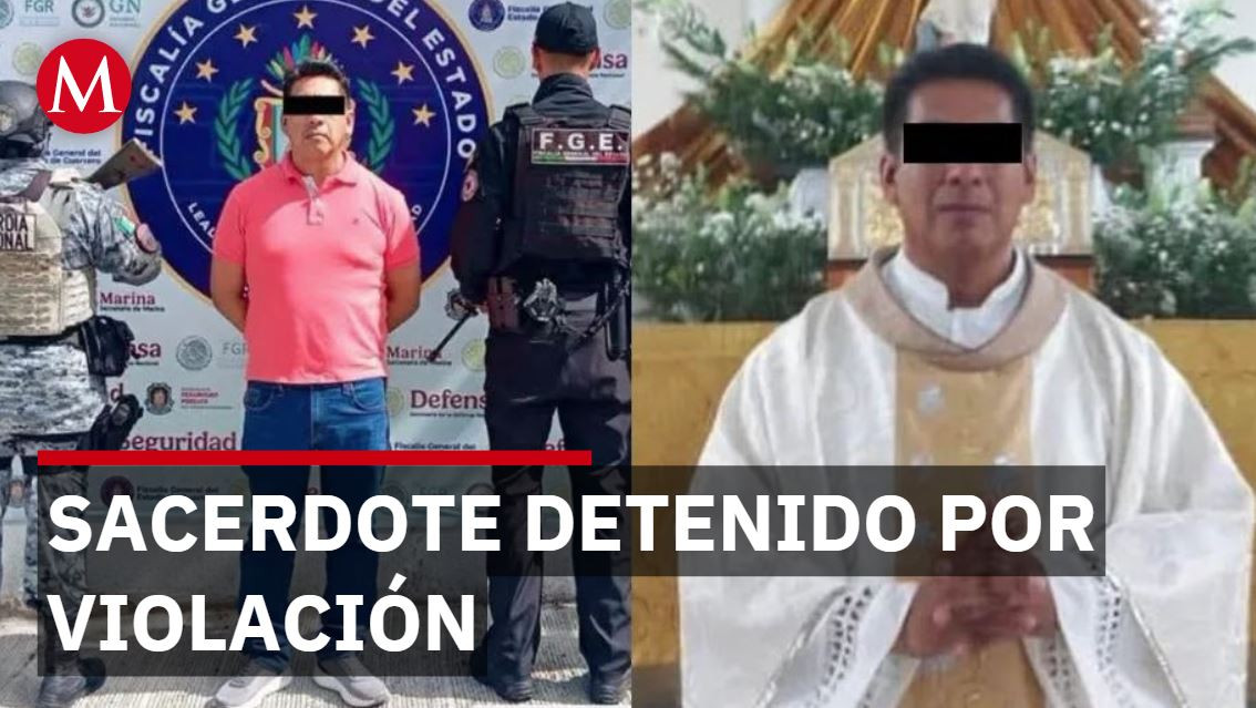Fiscalía de Guerrero vincula a sacerdote por violación agravada a menor de edad