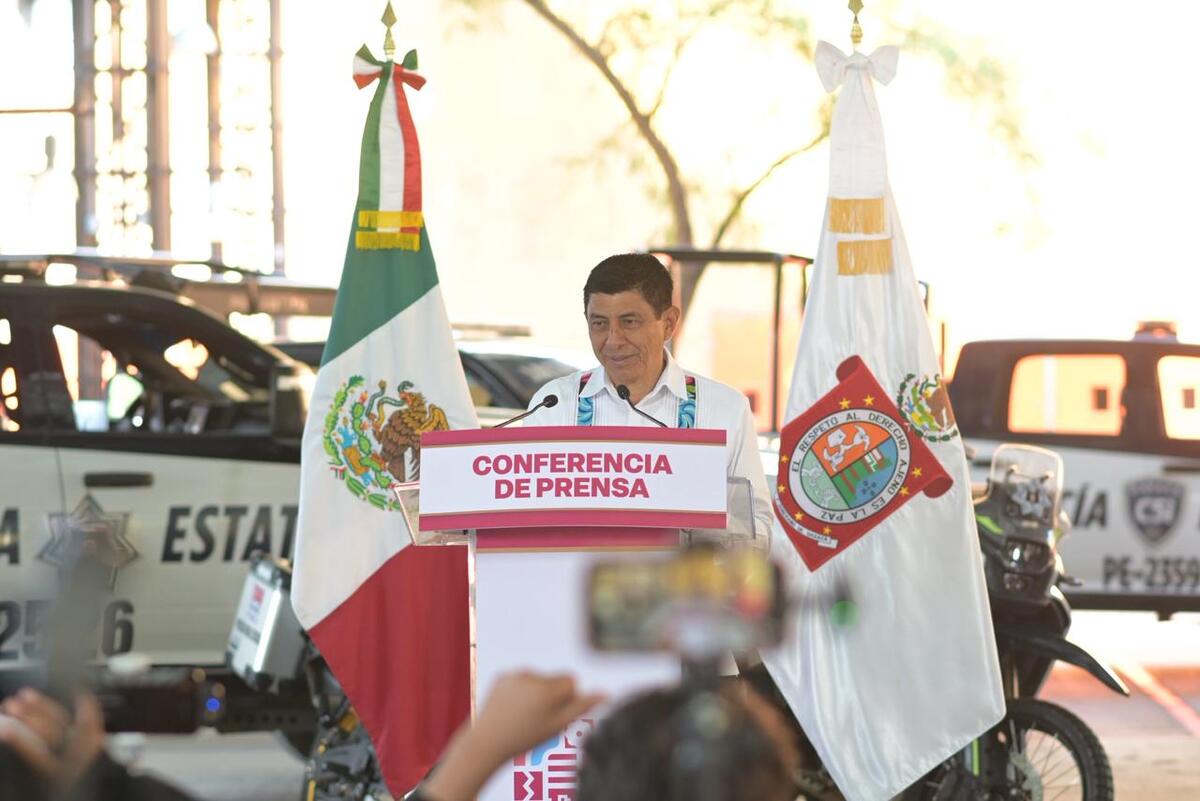 El gobernador destacó que estas acciones combinan presencia policial, inteligencia y tecnología. | Especial