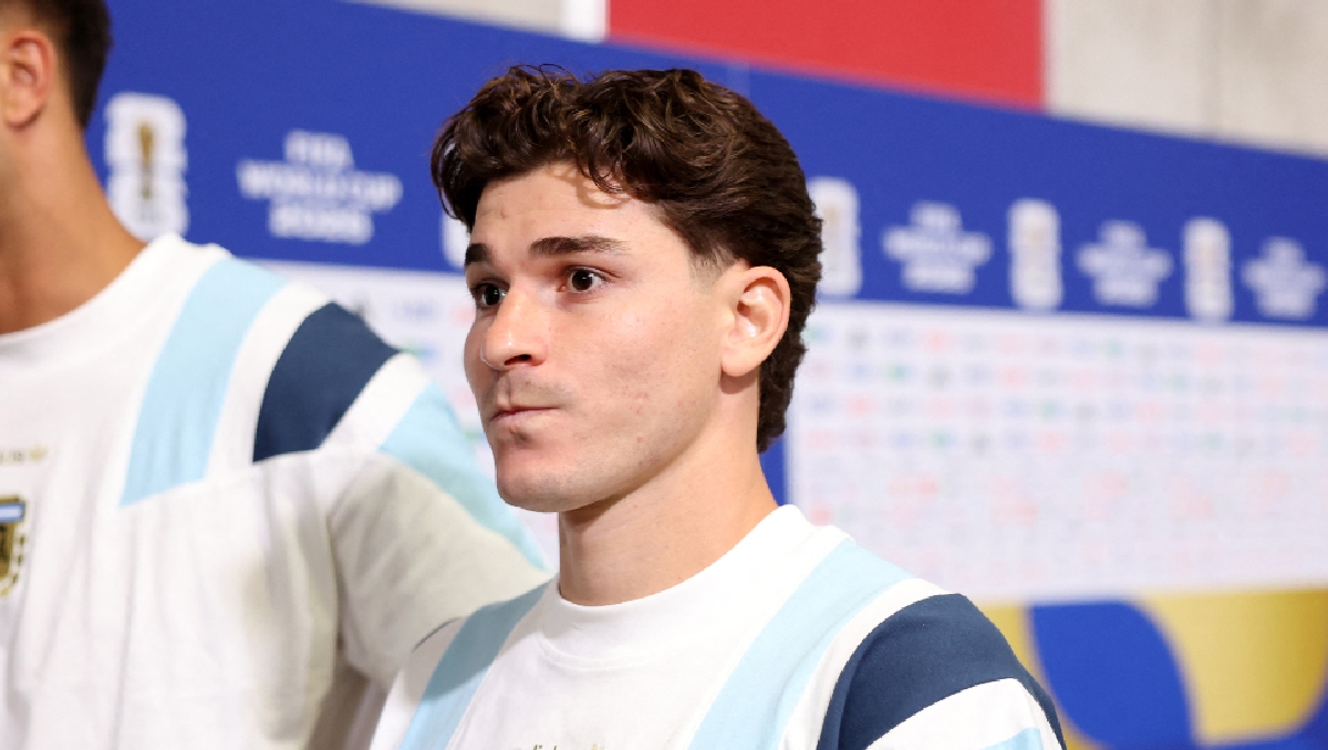 Julián Álvarez revela que solicitó al Atlético de Madrid ser vendido (AFP)