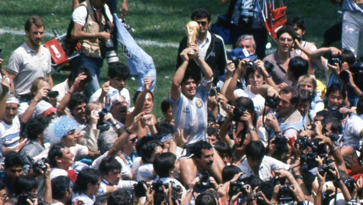 De la mano de Diego Maradona, Argentina conquistó su segunda Copa del Mundo (Fototeca Milenio)