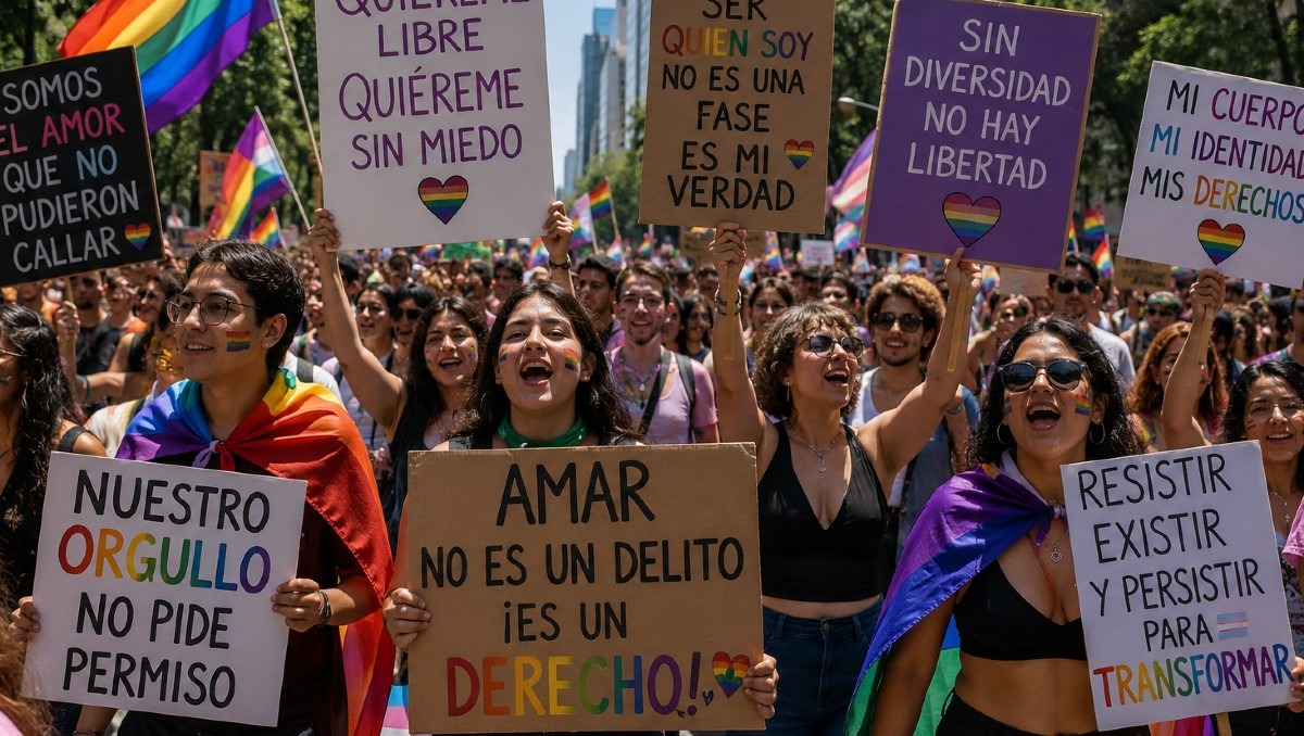 Ideas de frases para tu cartel: Marcha LGBT 2026 en México