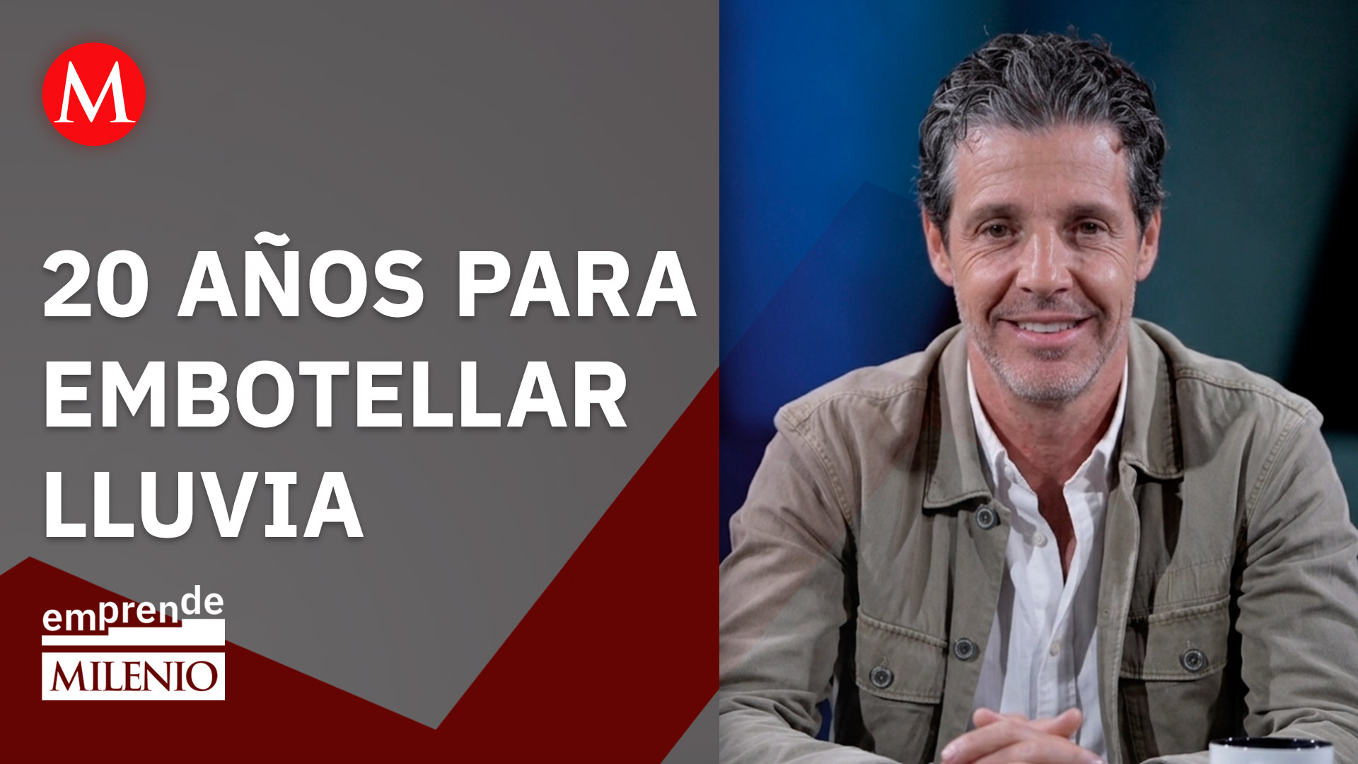 Mexicano desafía a gigantes con agua de lluvia embotellada | Emprende Milenio