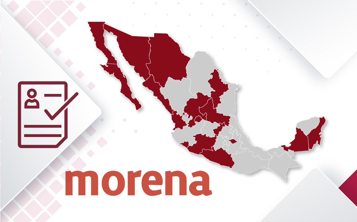 Morena elegirá los coordinadores en defensa de la 4T. | Disño: Margarita Salmoran