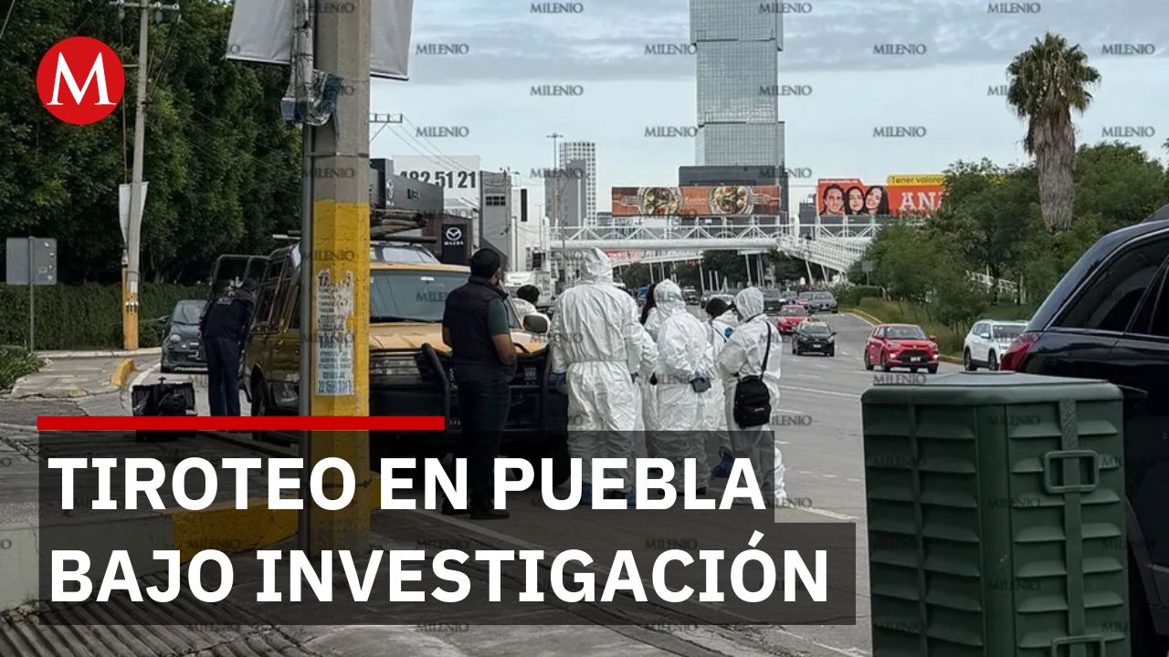 Dos muertos y cuatro heridos en Puebla por ataques de agresor anónimo contra automovilistas
