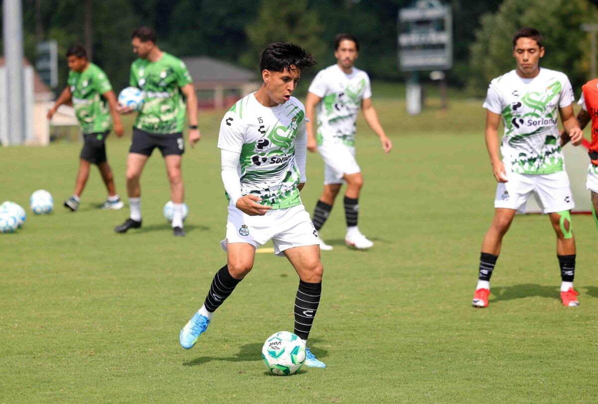 Santos Laguna en entrenamiento de pretemporada | Cortesía Club Santos