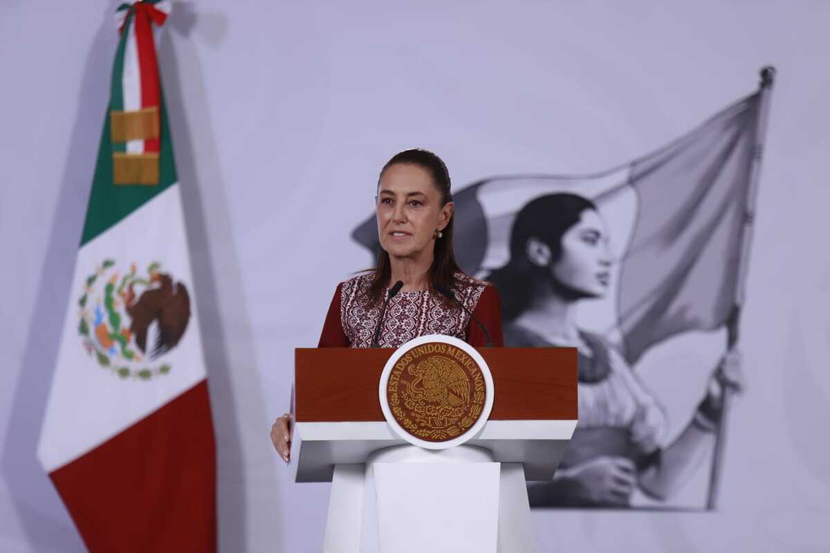 Sheinbaum informó que se brindarán computadoras e impresoras a todas las escuelas de la entidad. | Juan Carlos Bautista
