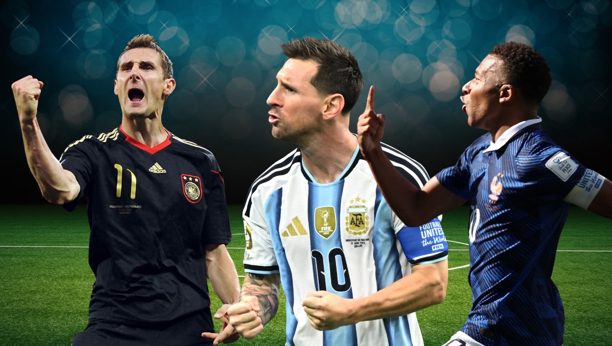 Así va la tabla de máximos goleadores en Mundiales (Mexsport / Reuters / AFP)