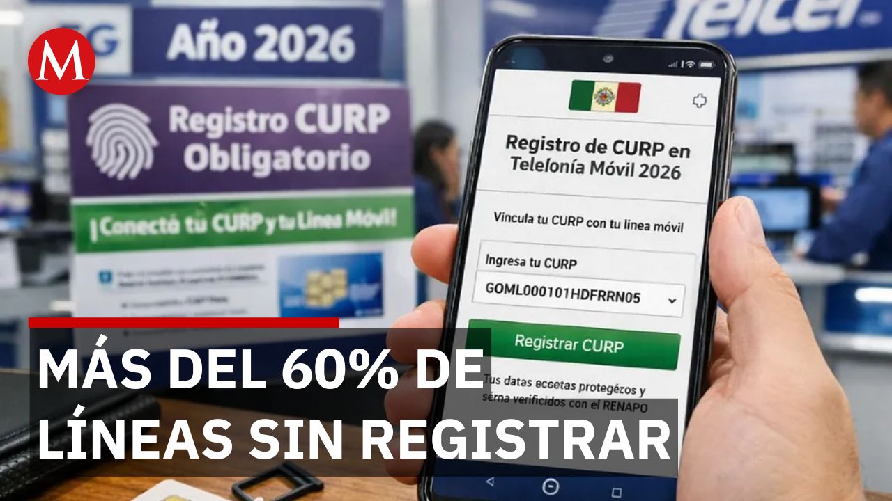 A pocos días de terminar con registro telefónico con CURP usuarios mantienen desconfianza
