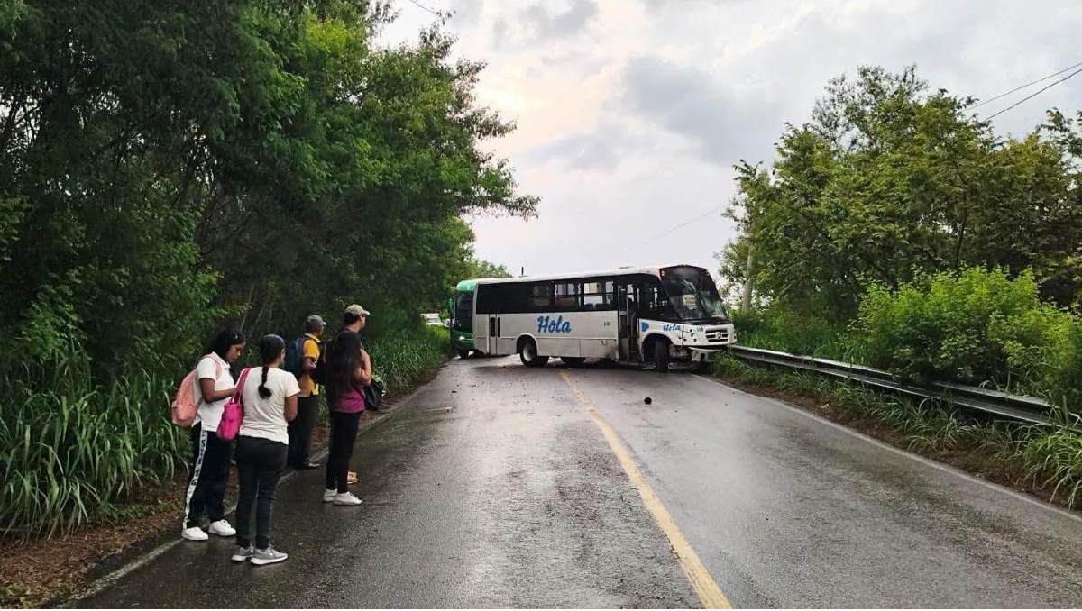 Accidente en Álamo Temapache, al norte de Veracruz. | Especial