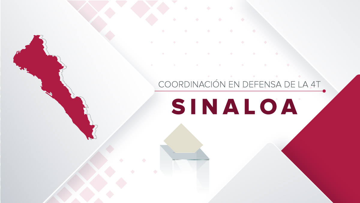Coordinadores de Morena en Sinaloa. | Diseño Milenio