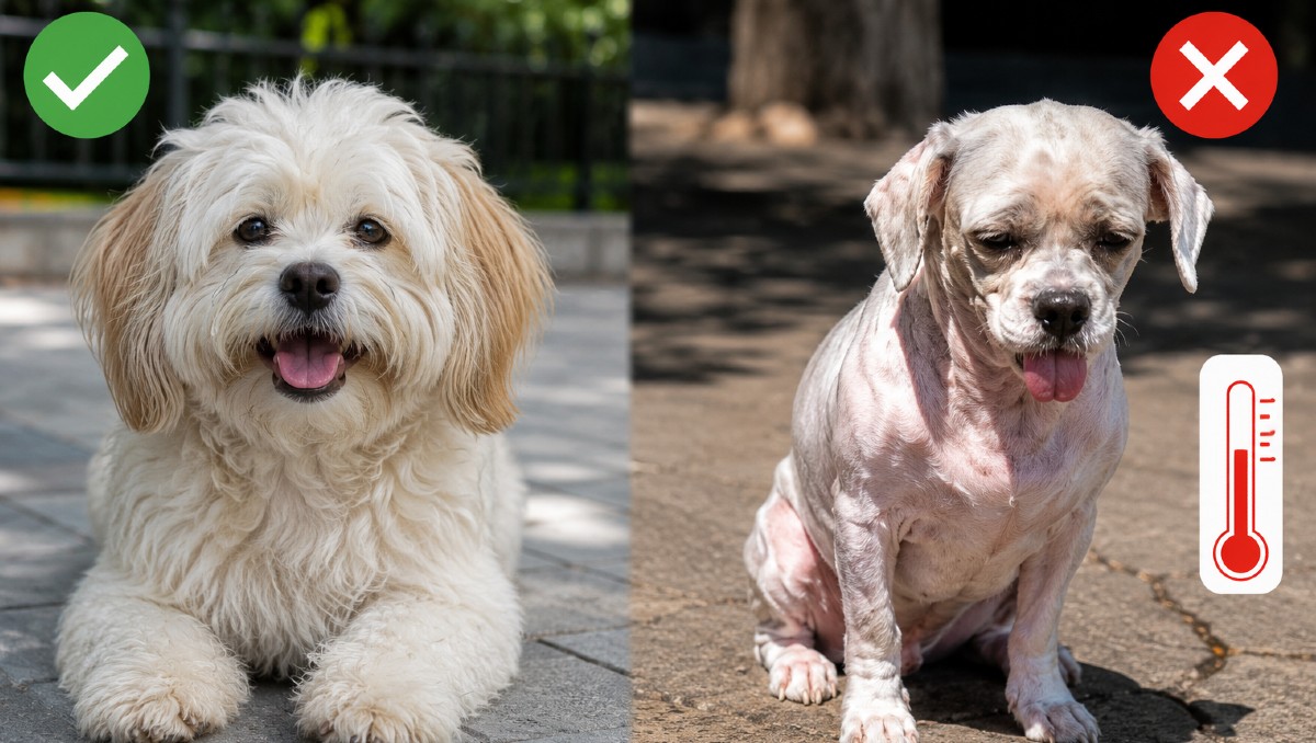 Desventajas de cortarle el pelo a las mascotas en tiempos de calor | IA DISCOVER