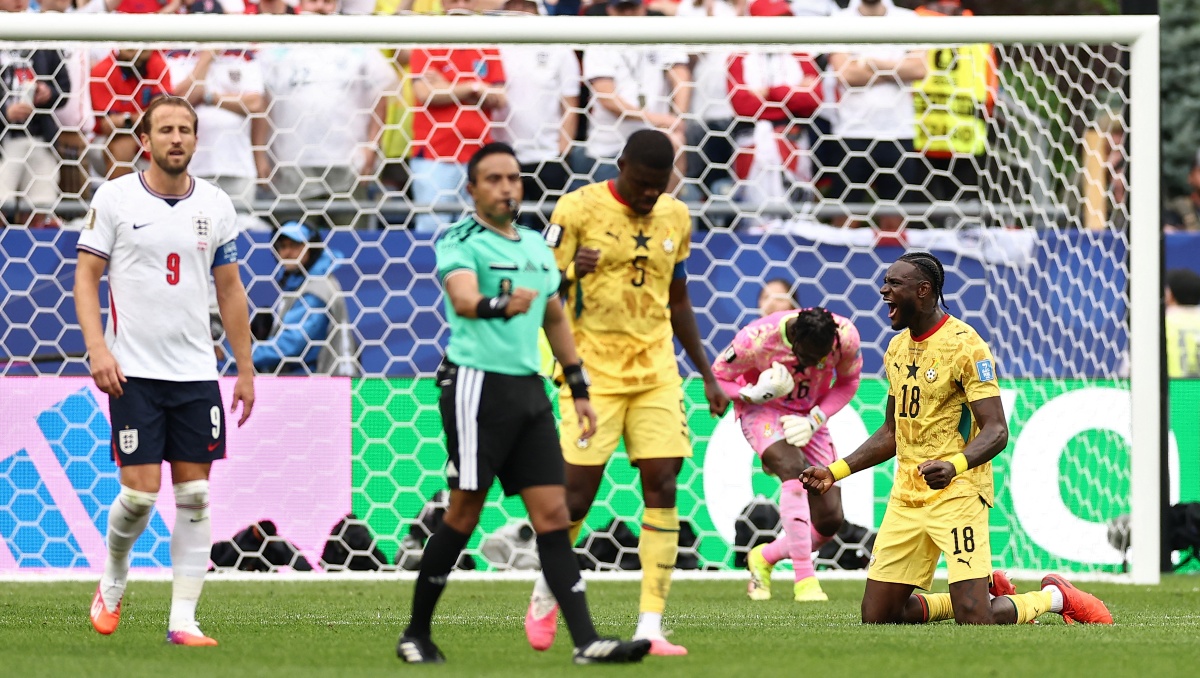 Ghana aguanta hasta el final y empata ante Inglaterra en el Mundial (AFP)
