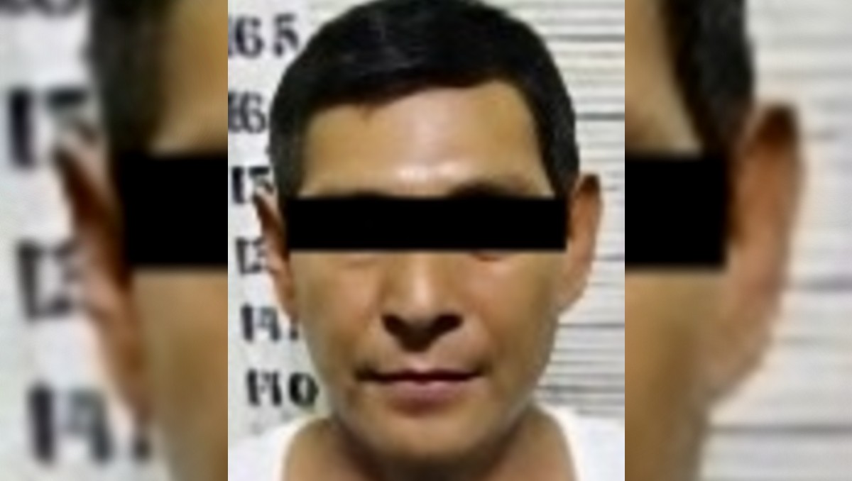 El hombre fue identificado como Ricardo "N", de 50 años de edad. Foto: Especial