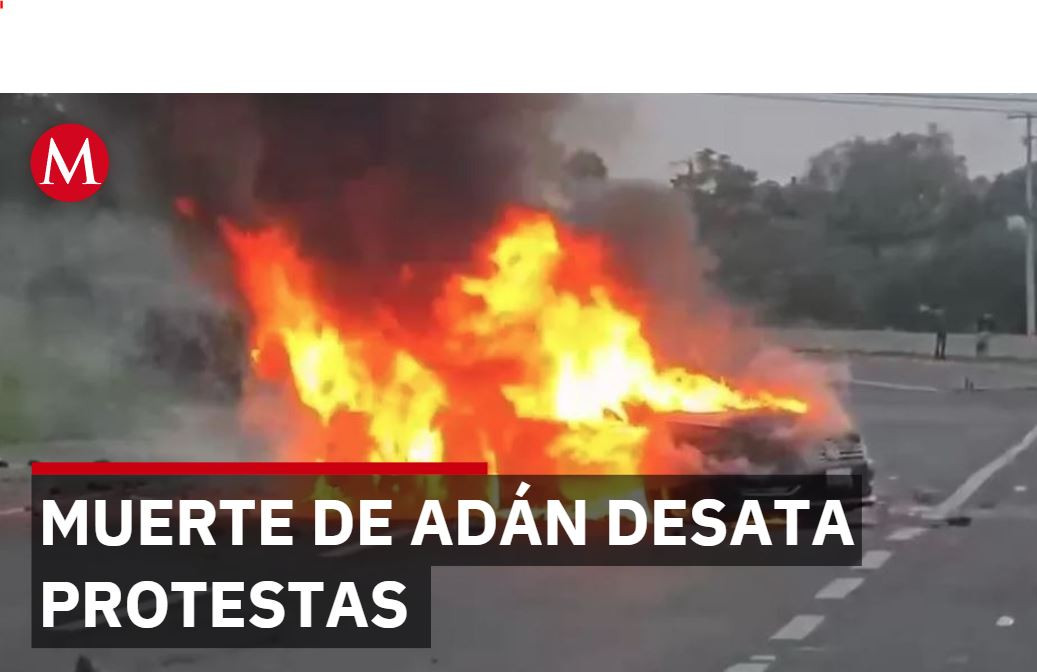 Joven muerto por policías desata protestas en Guanajuato