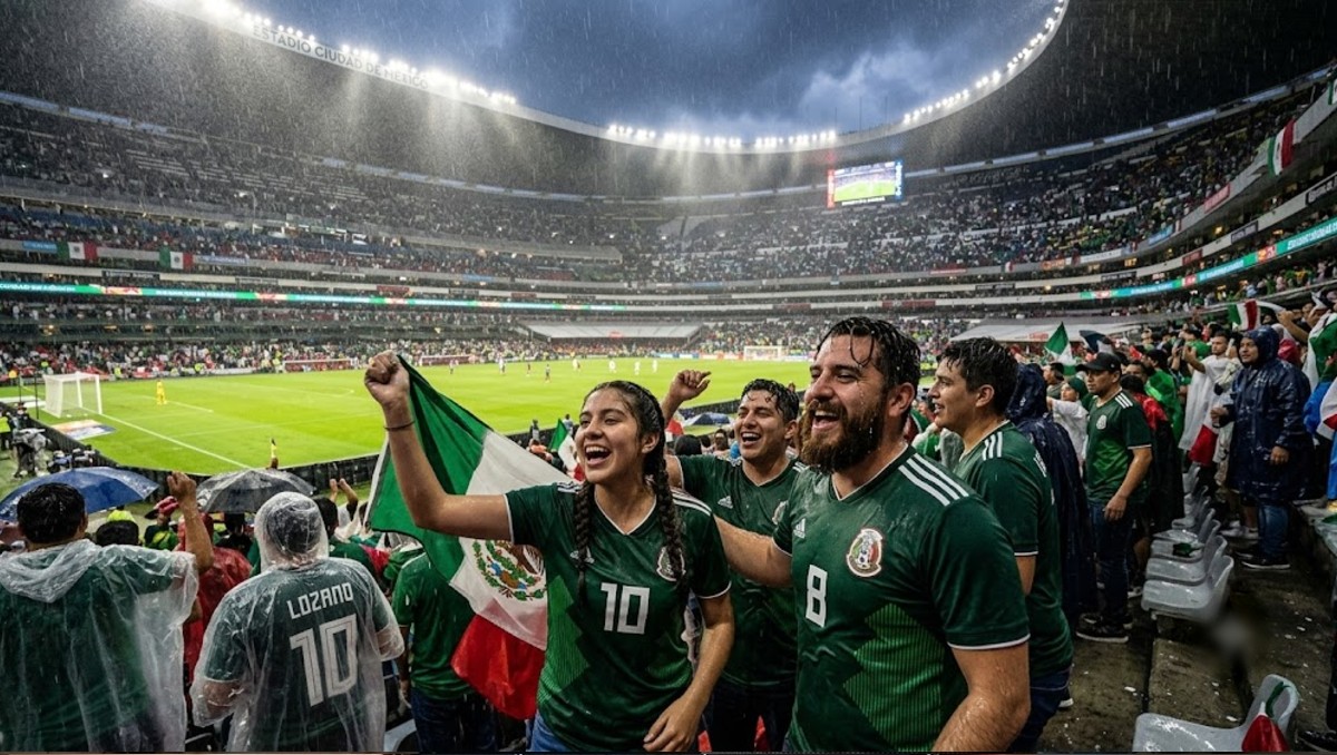 Las lluvias serán de intensidad fuerte durante el encuentro de México vs Chequia | IA Discover