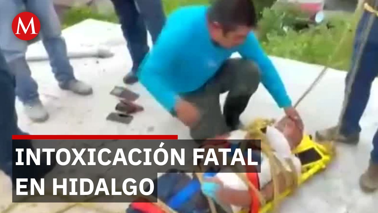 Muere trabajador de intoxicación en tanque de concreto en Ahuejutla de Reyes, Hidalgo