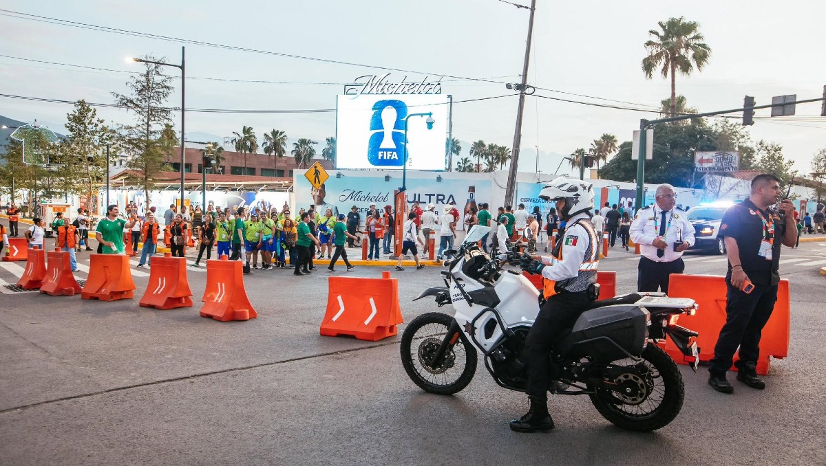 El municipio realizó ajustes ya que el partido es entre semana y en hora pico. Foto: Especial