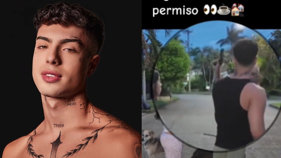 Naim Darrechi es amenazado por hombre en la calle | VIDEO
