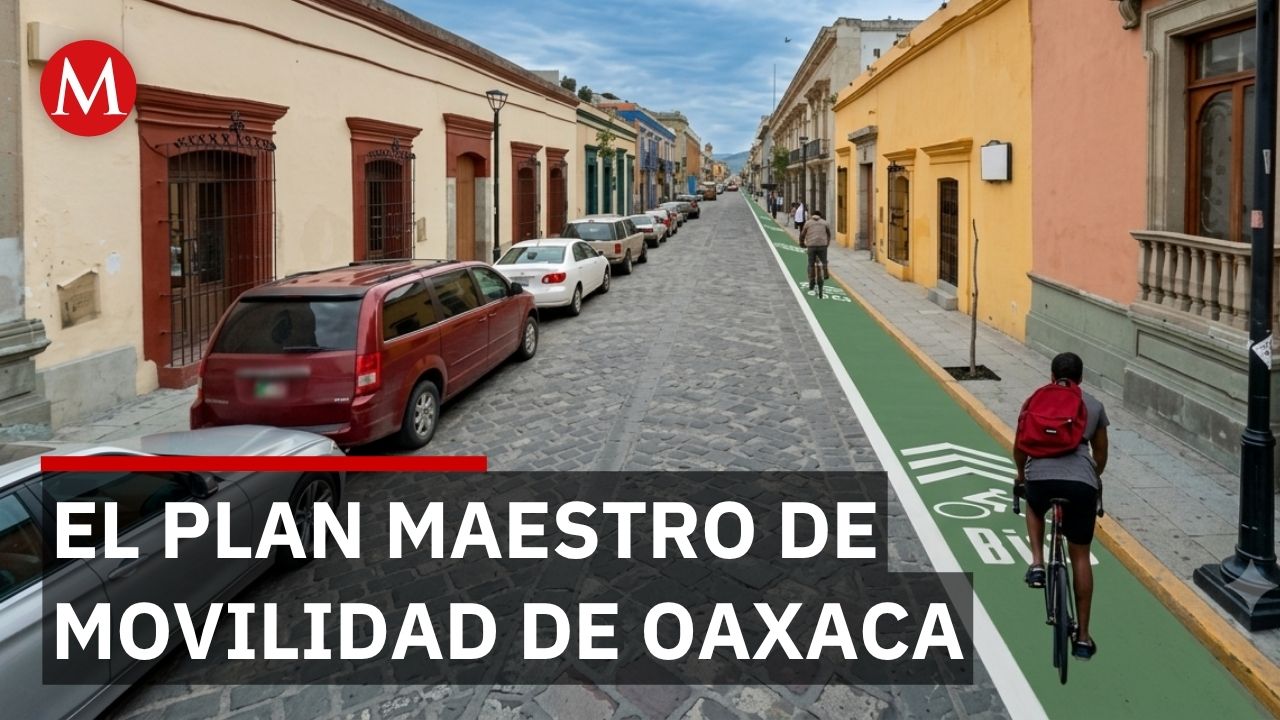 Oaxaca revela plan maestro de movilidad con 3 ciclovías y programa de bicicleta pública