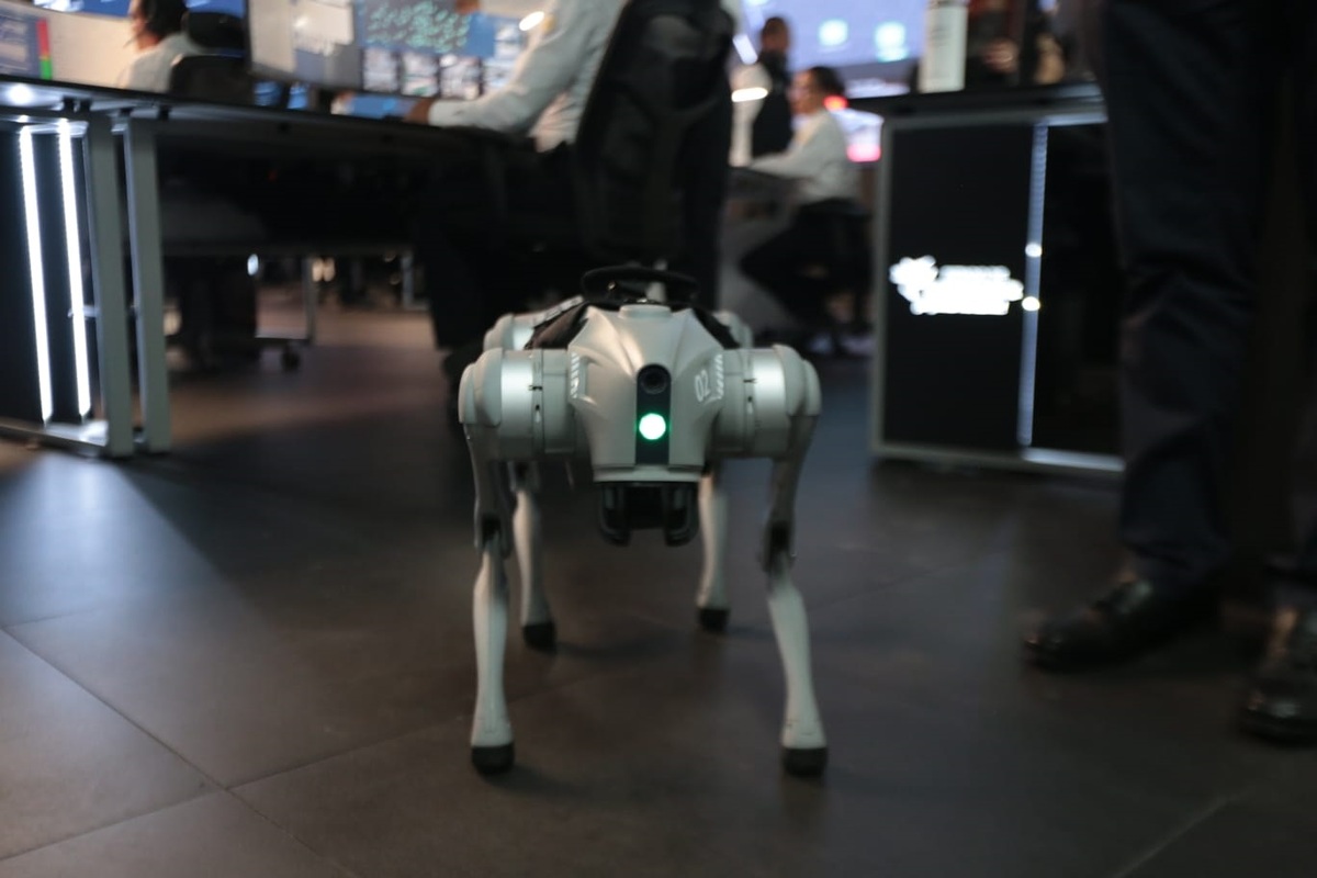 Robots en el Estado de México. | Foto: Tania Contreras