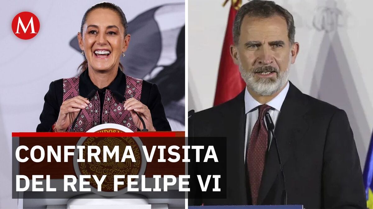 Sheinbaum anuncia reunión con el rey Felipe VI para este jueves