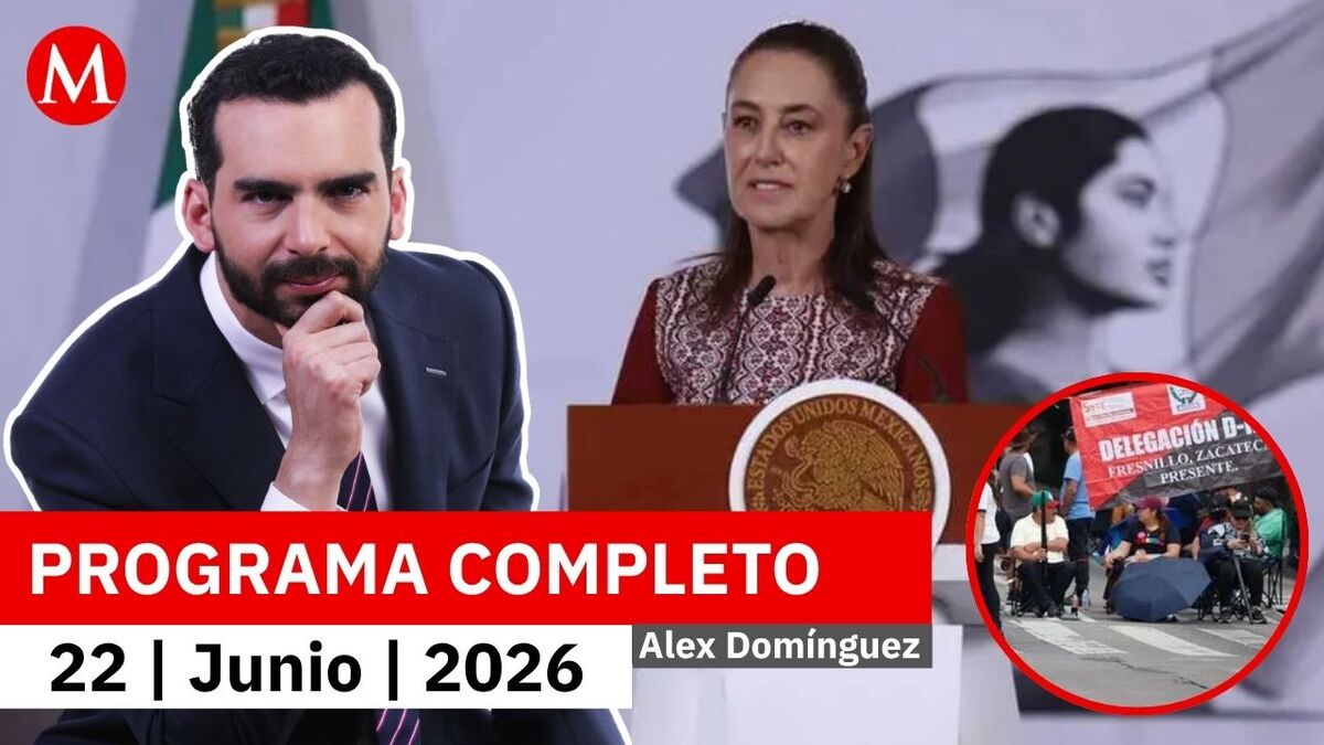 Sheinbaum niega que 800 mdp sean destinados a CNTE en Oaxaca | Alex Domínguez, 22 de junio de 2026