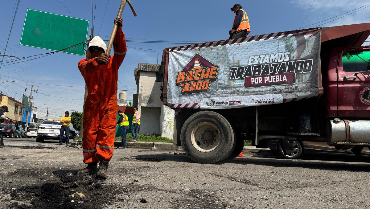 Tapan más de 370 mil baches en Puebla | Agencia Es Imagen