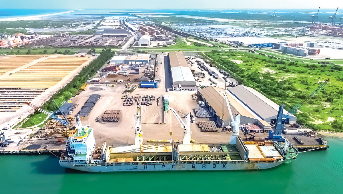 La terminal IPA Steel en el Puerto de Altamira será el detonante del movimiento marítimo. (Cortesía: Logistec)