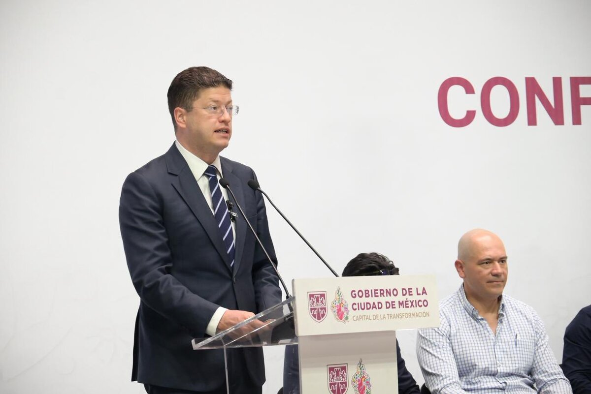 El titular de la SSC, Pablo Vázquez Camacho. | Especial