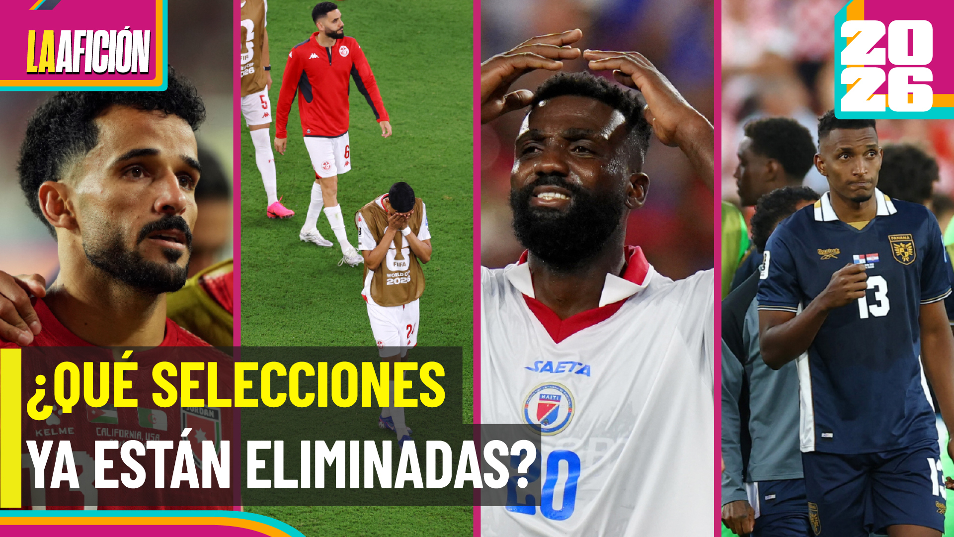 ¡Adiós Mundial! Estas son las primeras selecciones eliminadas
