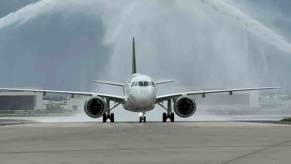 La aerolínea avanza en su reactivación con la llegada de una de las 20 aeronaves previstas para su flota. Foto: Juan Camacho