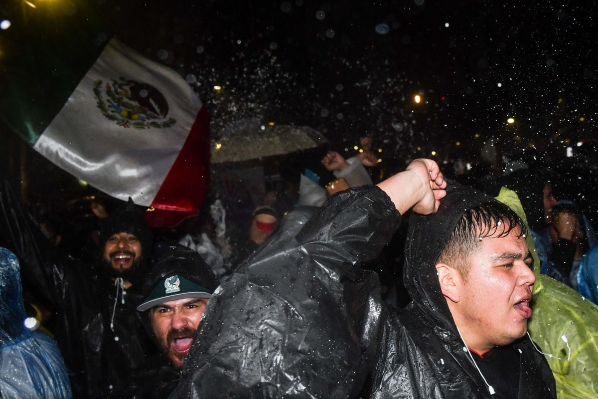 Los aficionados del tri comienzan con el ambiente mundialista. (Foto: Cuartoscuro)