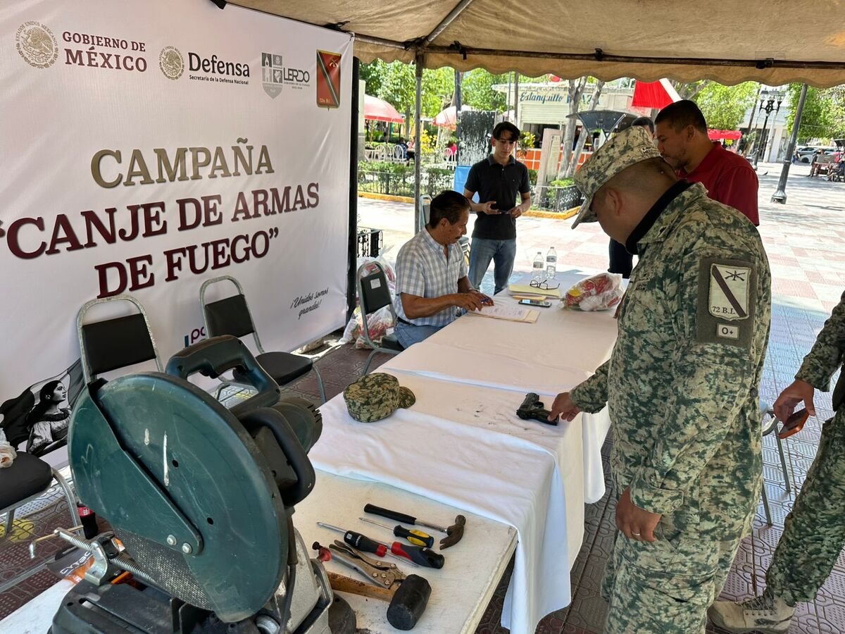 Durante el cambio se entregan estímulos económicos según el tipo de arma que se entregue. | Rolando Riestra