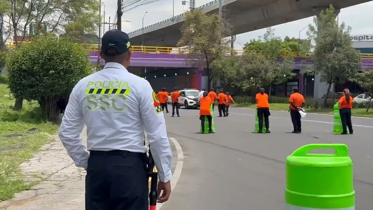 Cierres viales preventivos implementados por la SSC Transito. | Especial