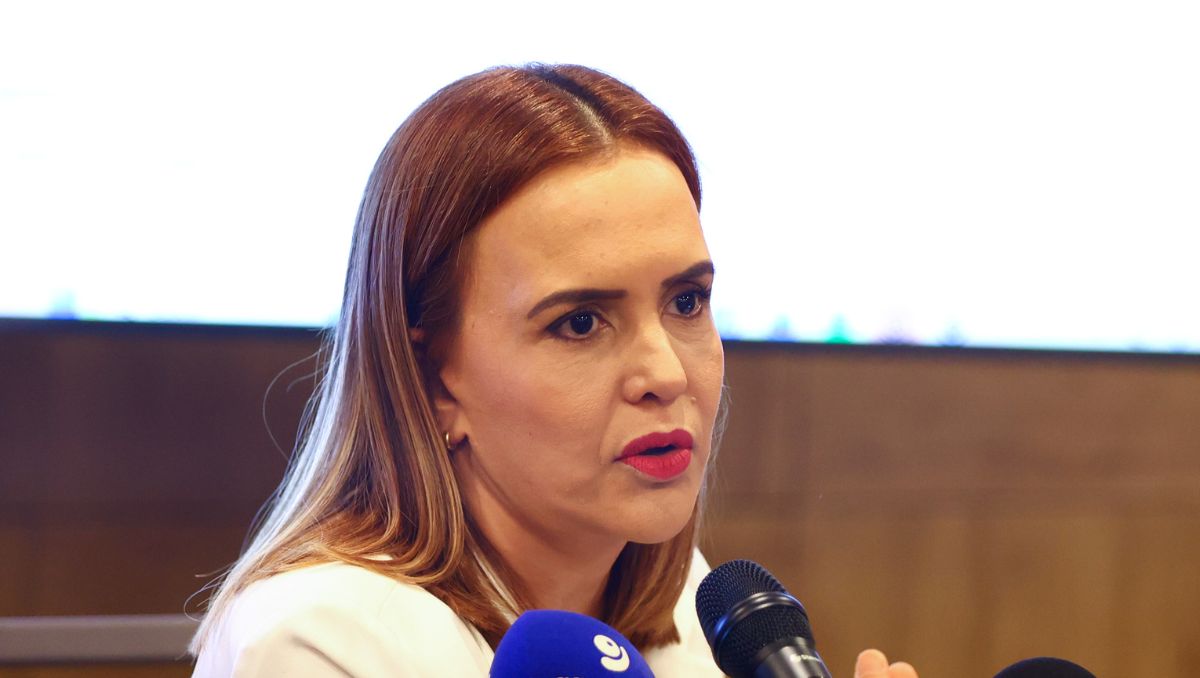 Clara Luz Flores es aspirante por Morena a la gubernatura de Nuevo León. | Jorge López