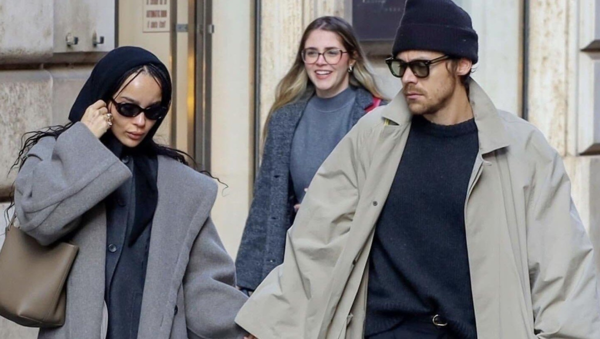 Harry Styles y Zoe Kravitz en Los Ángeles