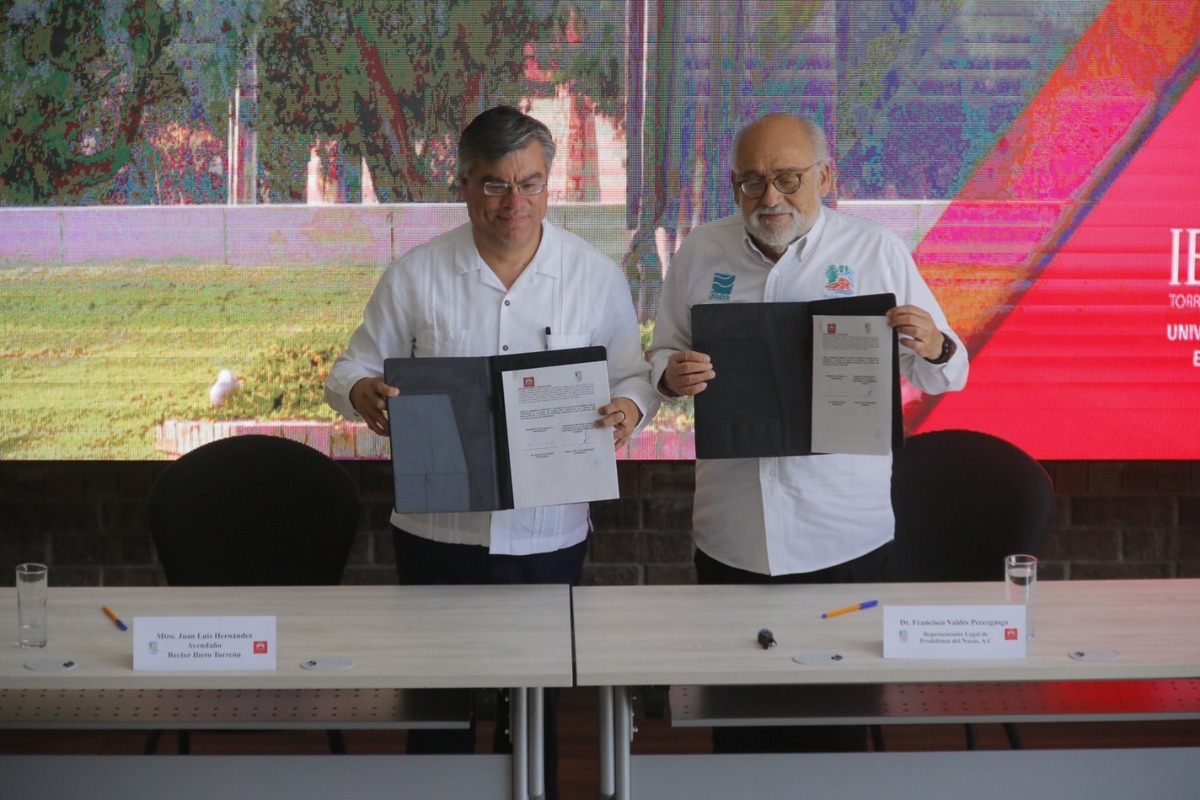 Ibero Torreón y Prodenazas fortalecen alianza por agua y ambiente.| Manuel Guadarrama.