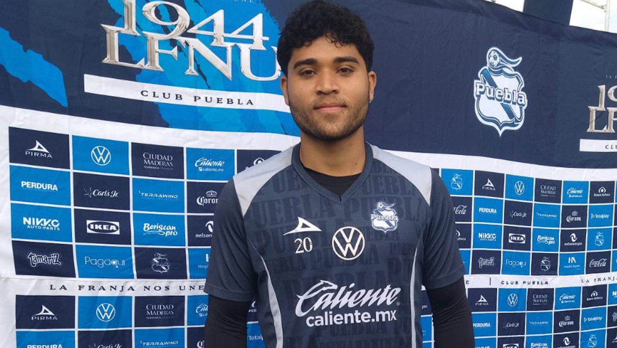 José Rodrigo Pachuca Martínez, defensa de La Franja | Cortesía Club Puebla