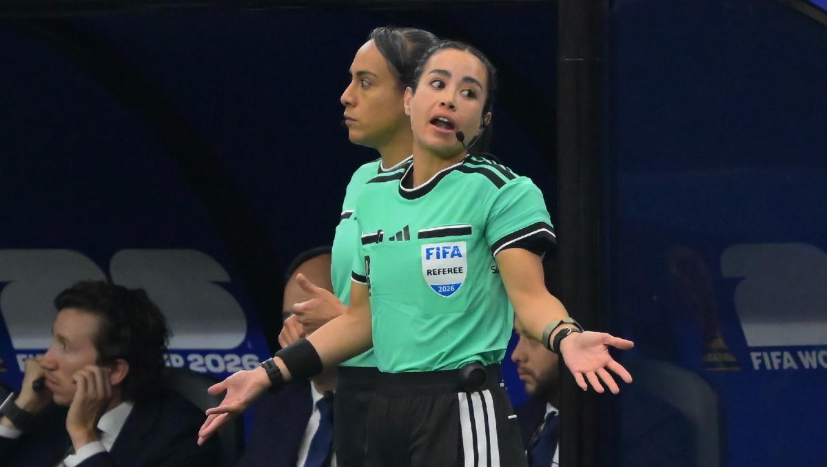 Katia Itzel García, la primera árbitra mexicana en pitar un partido del Mundial (Imago7)