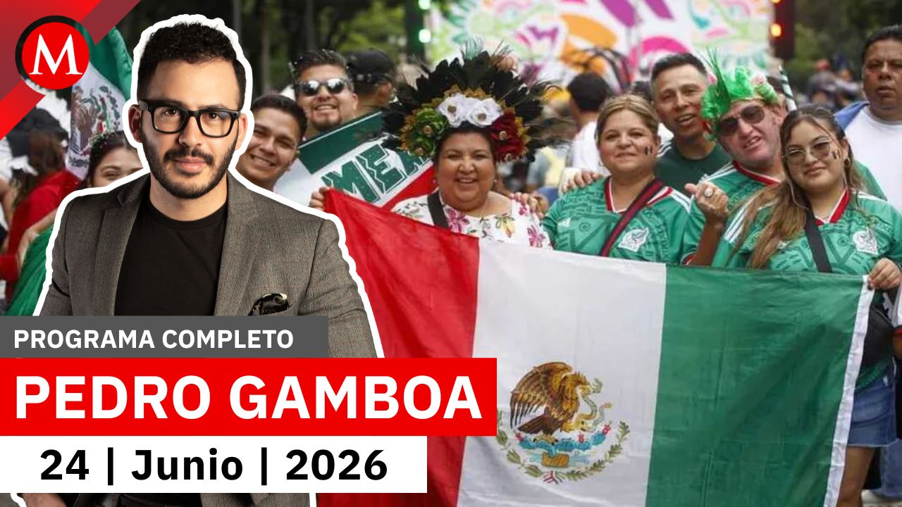 A pesar de la lluvia torrencial, miles celebran en el Zócalo | Pedro Gamboa, 24 de junio de 2026
