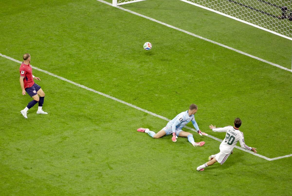 Mateo Chávez puso el primer tanto para la Selección Mexicana ante Chequia. | Foto: Ariel Ojeda